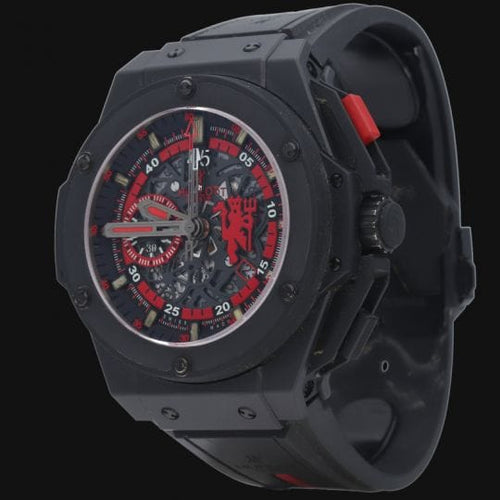 Montre Hublot King Power Red Devil Manchester United - Montre édition limitée 500 pièces 58 Facettes MT41082