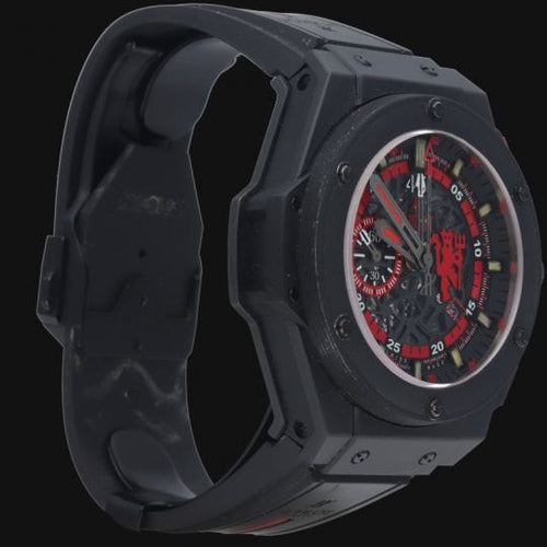 Montre Hublot King Power Red Devil Manchester United - Montre édition limitée 500 pièces 58 Facettes MT41082