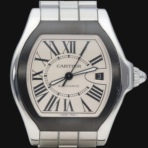 Montre Cartier Roadster - Montre automatique homme en acier 58 Facettes MT40857