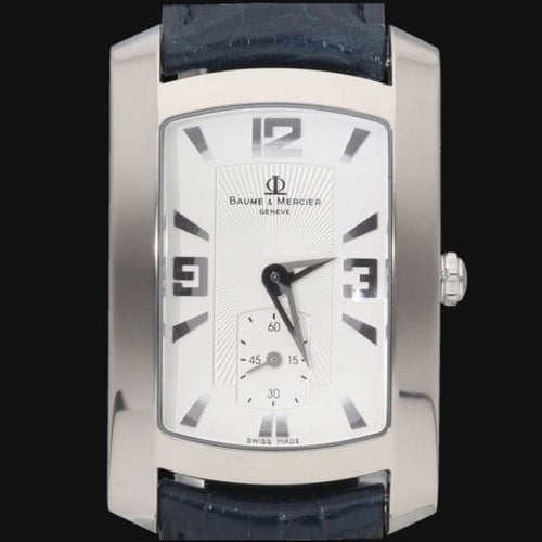 Montre Baume & Mercier Hampton - Montre femme en or blanc 58 Facettes MT40866