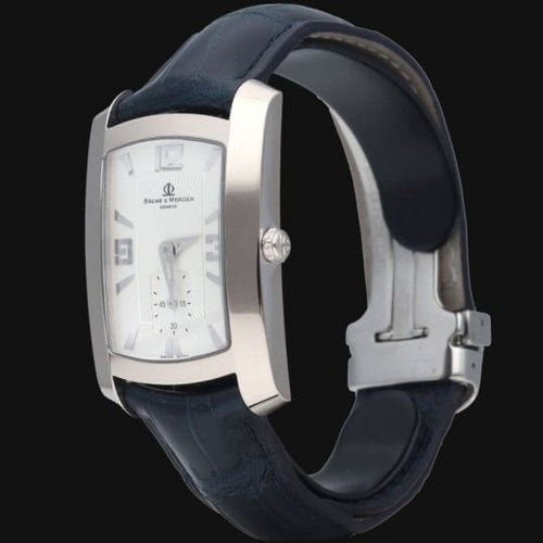 Montre Baume & Mercier Hampton - Montre femme en or blanc 58 Facettes MT40866