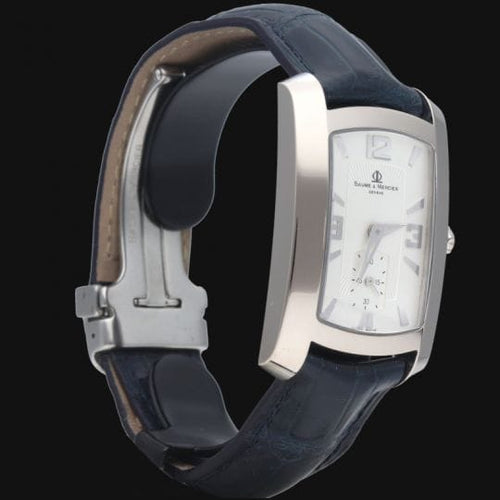 Montre Baume & Mercier Hampton - Montre femme en or blanc 58 Facettes MT40866
