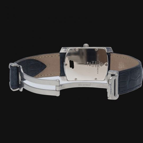 Montre Baume & Mercier Hampton - Montre femme en or blanc 58 Facettes MT40866