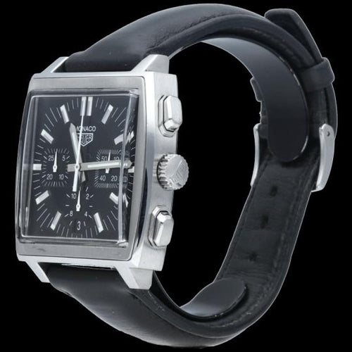 Montre TAG Heuer Monaco - Montre chronographe automatique en acier 58 Facettes MT40787
