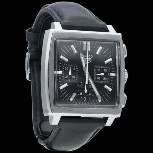Montre TAG Heuer Monaco - Montre chronographe automatique en acier 58 Facettes MT40787