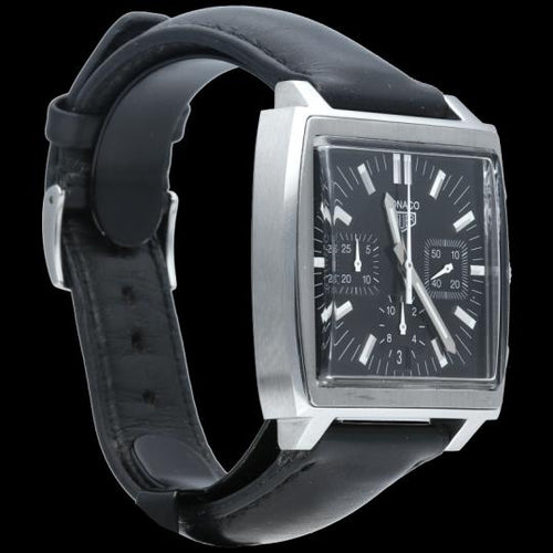 Montre TAG Heuer Monaco - Montre chronographe automatique en acier 58 Facettes MT40787