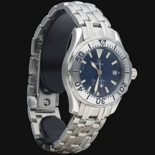 Montre Omega Seamaster Diver 300M - Montre femme en acier, cadran bleu 58 Facettes MT41050
