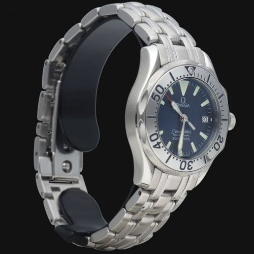 Montre Omega Seamaster Diver 300M - Montre femme en acier, cadran bleu 58 Facettes MT41050