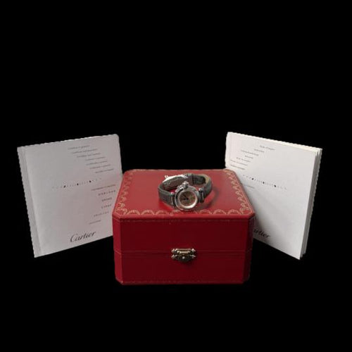 Montre Cartier Pasha - Montre femme PM 27 mm quartz en acier 58 Facettes MT41549