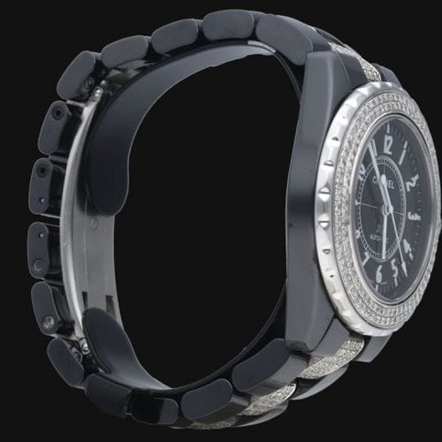 Montre Chanel J12 - Montre automatique 38 mm avec diamants 58 Facettes MT41555