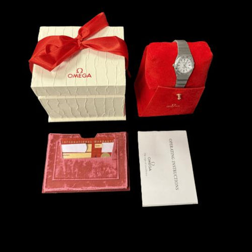 Montre Omega Constellation Double Eagle - Montre femme quartz 24 mm en acier 58 Facettes MT41346