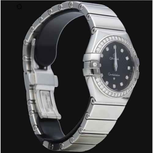 Montre Omega Constellation - Montre femme en acier à quartz 27 mm 58 Facettes MT41334