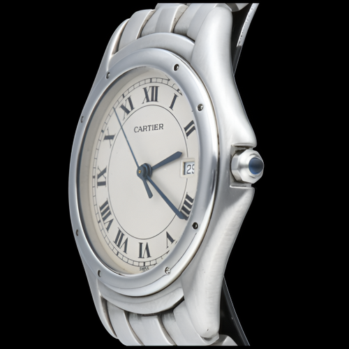 Montre Cartier Cougar - Montre en acier 33 mm 58 Facettes MT41498