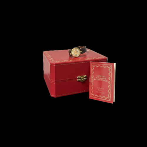 Montre Cartier Must de Cartier Vermeil - Montre femme quartz 24 mm 58 Facettes MT41266