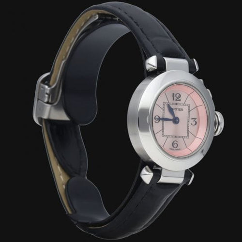 Montre Cartier Pasha - Montre femme PM 27 mm quartz en acier 58 Facettes MT41548