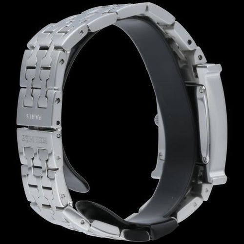 Montre Hermès Heure H - Montre femme quartz en acier, lunette diamants 58 Facettes MT41665