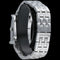 Montre Hermès Heure H - Montre femme quartz en acier, lunette diamants 58 Facettes MT41665