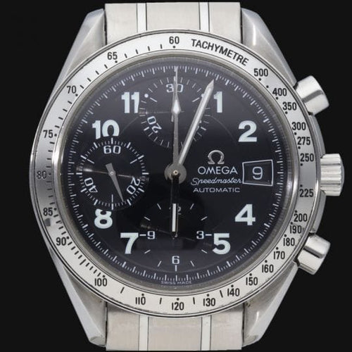 Montre Omega Speedmaster Date - Montre chronographe automatique en acier 58 Facettes MT41067