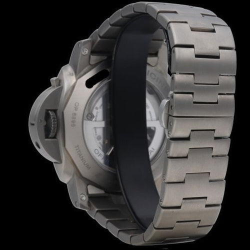 Montre Panerai Luminor Marina 1950 - Montre automatique 44 mm en titane 58 Facettes MT41966