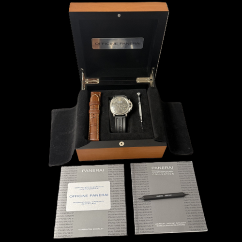 Montre Panerai Luminor Chrono Daylight - Montre chronographe automatique homme 44 mm 58 Facettes MT41967