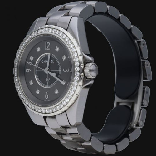 Montre Chanel J12 Chromatic - Montre quartz 33 mm avec diamants 58 Facettes MT41307