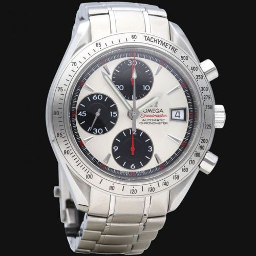 Montre Omega Speedmaster - Montre Speedmaster Date automatique en acier 58 Facettes MT41418