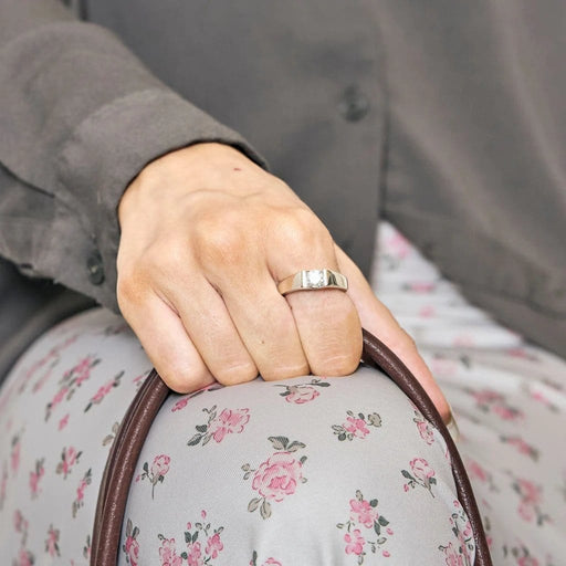 Bague 58 Bague en Or blanc et Diamant 0,75 58 Facettes 250304