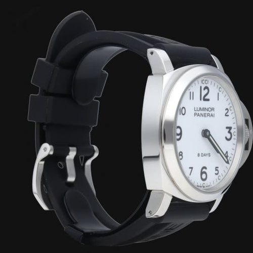 Montre Panerai Luminor Base 8 Days - Montre homme en acier 44 mm 58 Facettes MT41979