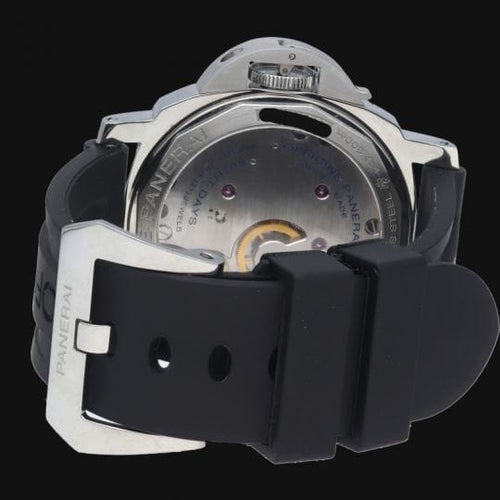 Montre Panerai Luminor Base 8 Days - Montre homme en acier 44 mm 58 Facettes MT41979