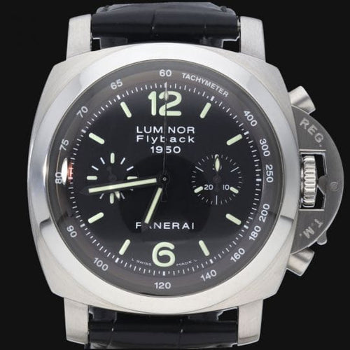 Montre Panerai Luminor 1950 - Montre homme Chrono Flyback 3 Days 44 mm 58 Facettes MT41954