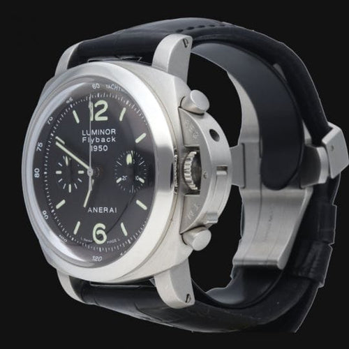 Montre Panerai Luminor 1950 - Montre homme Chrono Flyback 3 Days 44 mm 58 Facettes MT41954