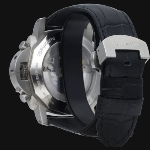 Montre Panerai Luminor 1950 - Montre homme Chrono Flyback 3 Days 44 mm 58 Facettes MT41954