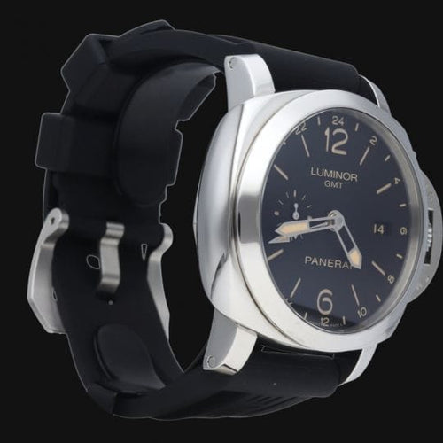 Montre Panerai Luminor 1950 - Montre 3 Days GMT automatique acier 44 mm 58 Facettes MT41973