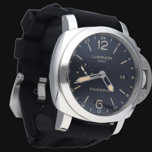 Montre Panerai Luminor 1950 - Montre 3 Days GMT automatique acier 44 mm 58 Facettes MT41973