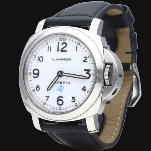 Montre Panerai Luminor Marina Logo - Montre homme 44 mm acier 58 Facettes MT41984