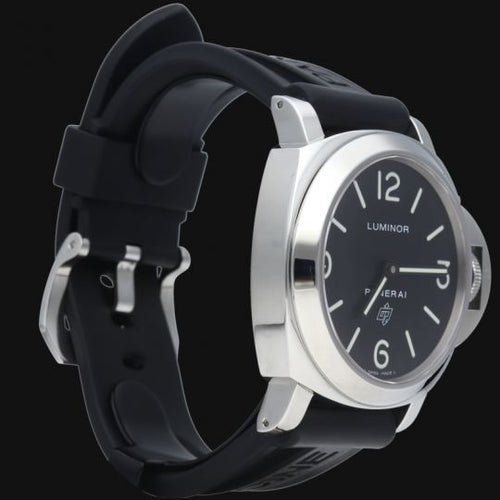 Montre Panerai Luminor Base Logo - Montre homme en acier 44 mm 58 Facettes MT41920