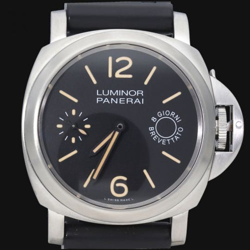 Montre Panerai Luminor Marina 8 Days - Montre homme en acier 44 mm 58 Facettes MT41982