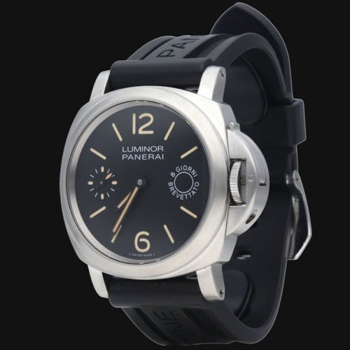 Montre Panerai Luminor Marina 8 Days - Montre homme en acier 44 mm 58 Facettes MT41982