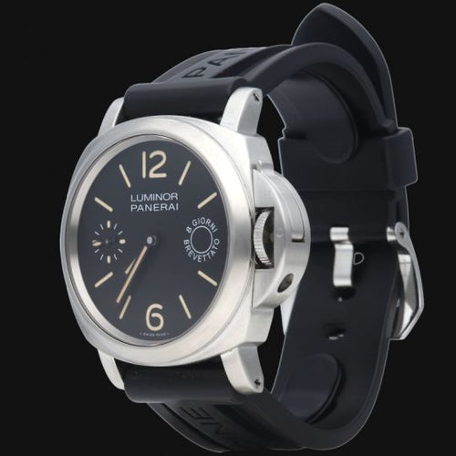 Montre Panerai Luminor Marina 8 Days - Montre homme en acier 44 mm 58 Facettes MT41982
