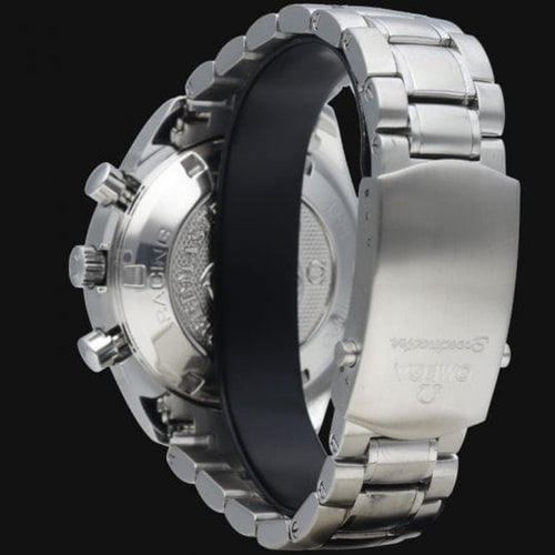 Montre Omega Speedmaster Racing - Montre chronographe Co-Axial 40 mm cadran rouge 58 Facettes MT41853