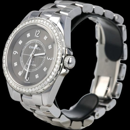 Montre Chanel J12 - Montre automatique 38 mm en céramique 58 Facettes MT41308