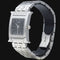 Montre Hermès Heure H - Montre femme en acier, cadran noir 58 Facettes MT42166