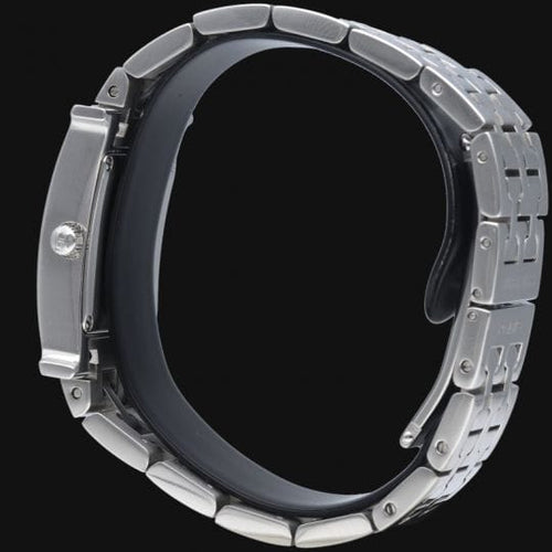 Montre Hermès Heure H - Montre femme en acier, cadran noir 58 Facettes MT42166