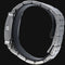 Montre Hermès Heure H - Montre femme en acier, cadran noir 58 Facettes MT42166