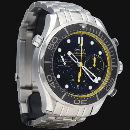 Montre Omega Seamaster Diver 300M - Montre chronographe automatique acier 58 Facettes MT41590