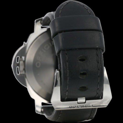 Montre Panerai Luminor Base Logo - Montre homme 44 mm en acier 58 Facettes MT41983
