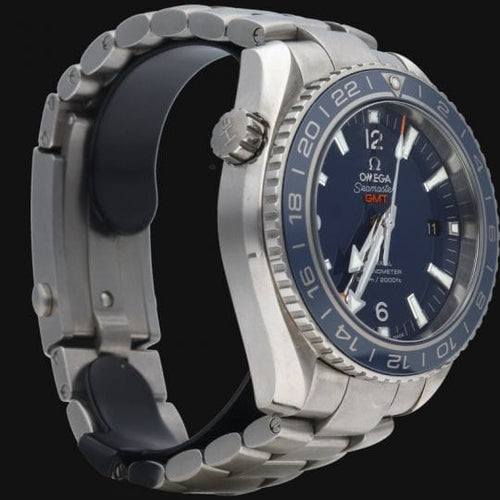 Montre Omega Seamaster Planet Ocean GMT - Montre homme en titane 44 mm 58 Facettes MT41787