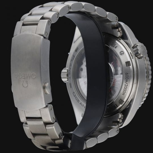 Montre Omega Seamaster Planet Ocean GMT - Montre homme en titane 44 mm 58 Facettes MT41787
