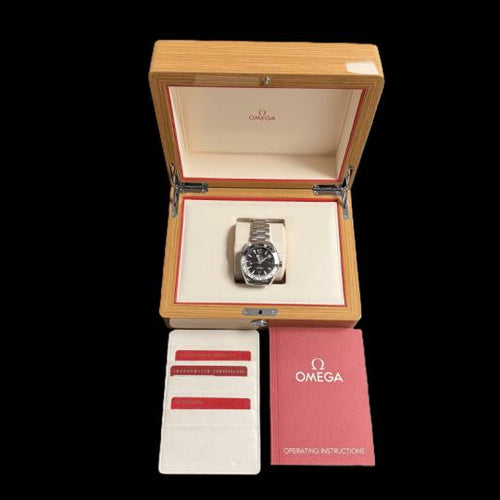 Montre Omega Seamaster Planet Ocean - Montre GMT 600M en acier 58 Facettes MT41592