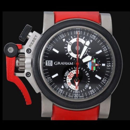 Montre Graham - Montre Chronofighter Oversize Limited Edition en titane 58 Facettes MT42185